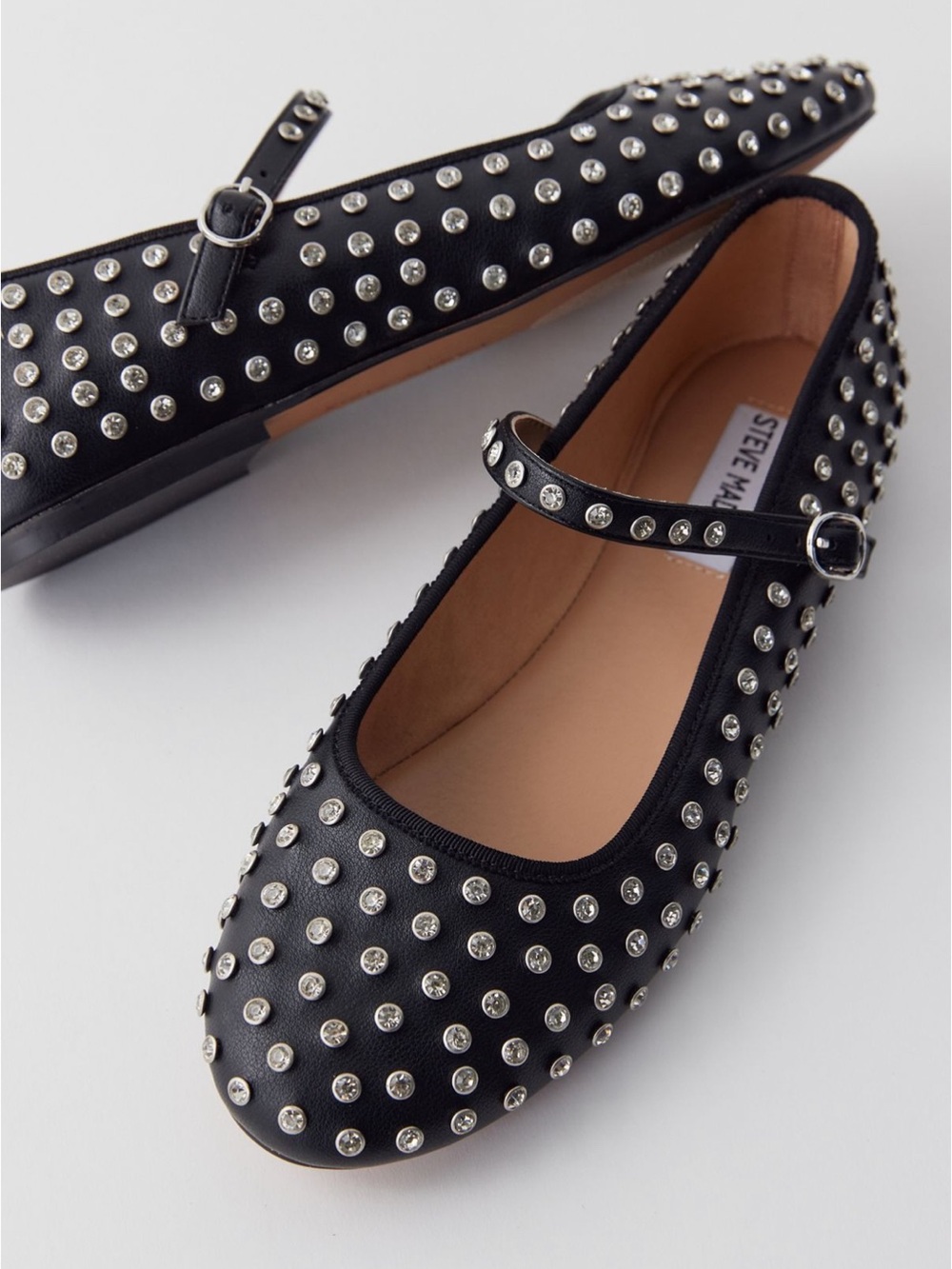Steve Madden Vinetta Rhinestone Ballet Flats